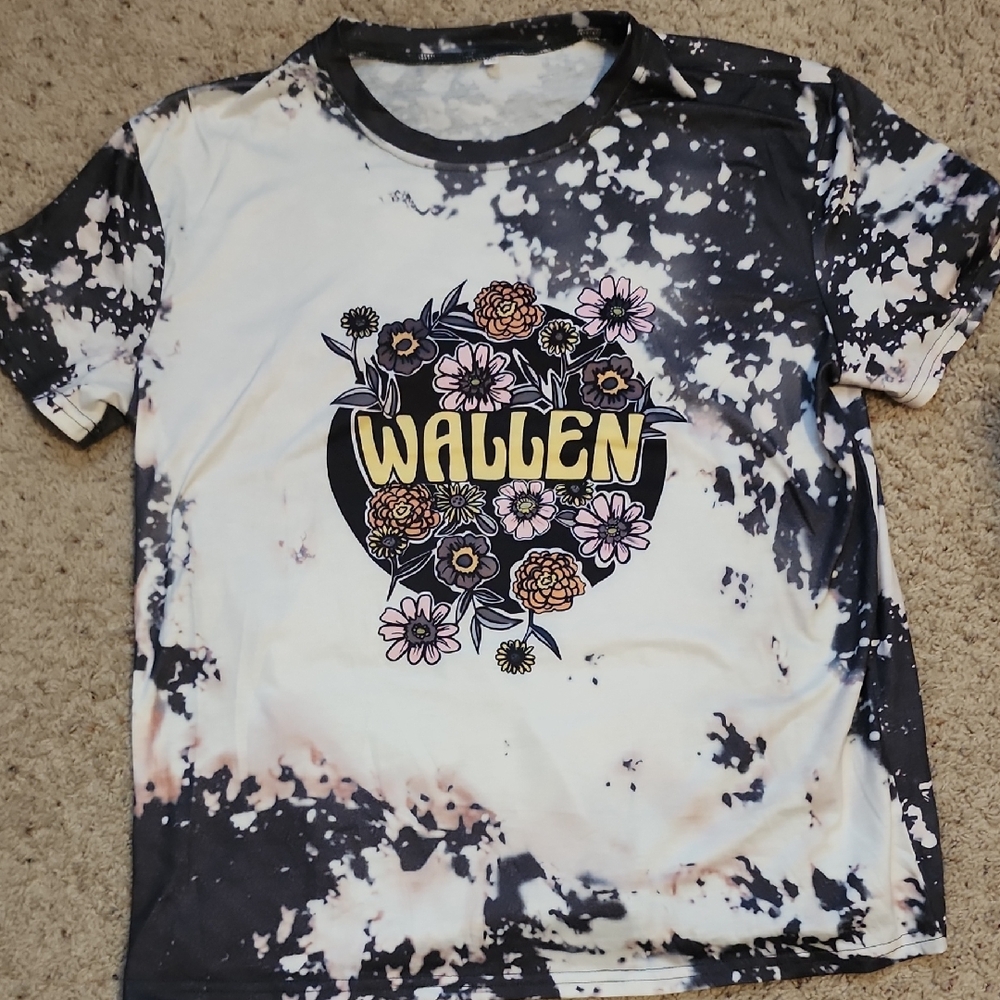 Kids Tie-Dye T-Shirt - Black and White